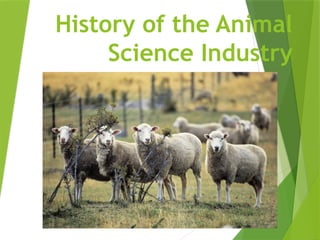 Introduction to Animal Science. Introduction to Animal Sciencepptx | PPTX