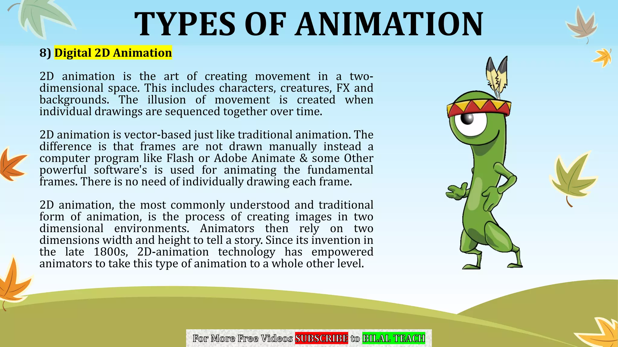 Types Of Animation Movement