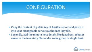 Introduction to Ansible | PPTX