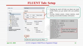 Introduction to ANSYS Fluent for Fluid Flow | PPTX