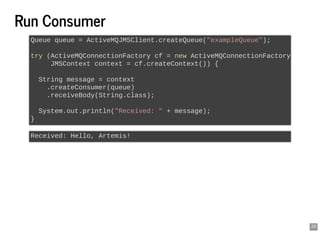 Introduction to Apache ActiveMQ Artemis | PDF