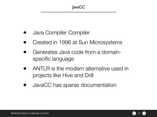 Introduction to Apache Calcite | PDF