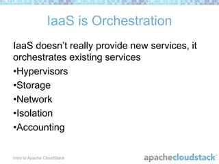 Introduction to Apache CloudStack by David Nalley | PPT