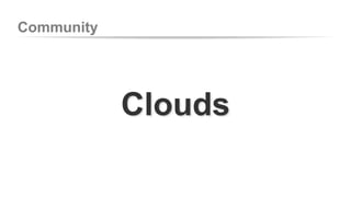 Community 
Clouds 
 