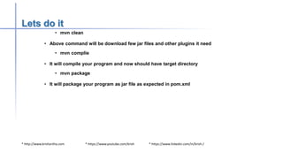 Introduction to apache maven | PPTX