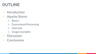 Introduction to Apache Storm | PDF