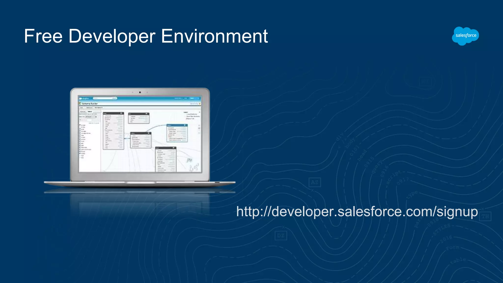 Free Developer Environment
http://developer.salesforce.com/signup
 