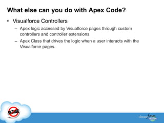Introduction to apex code | PPTX