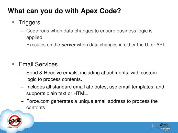 Introduction to apex code