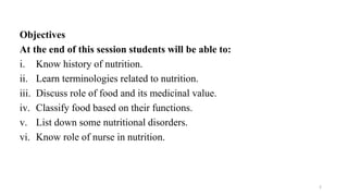 Introduction to Applied Nutrition Unit One.pptx