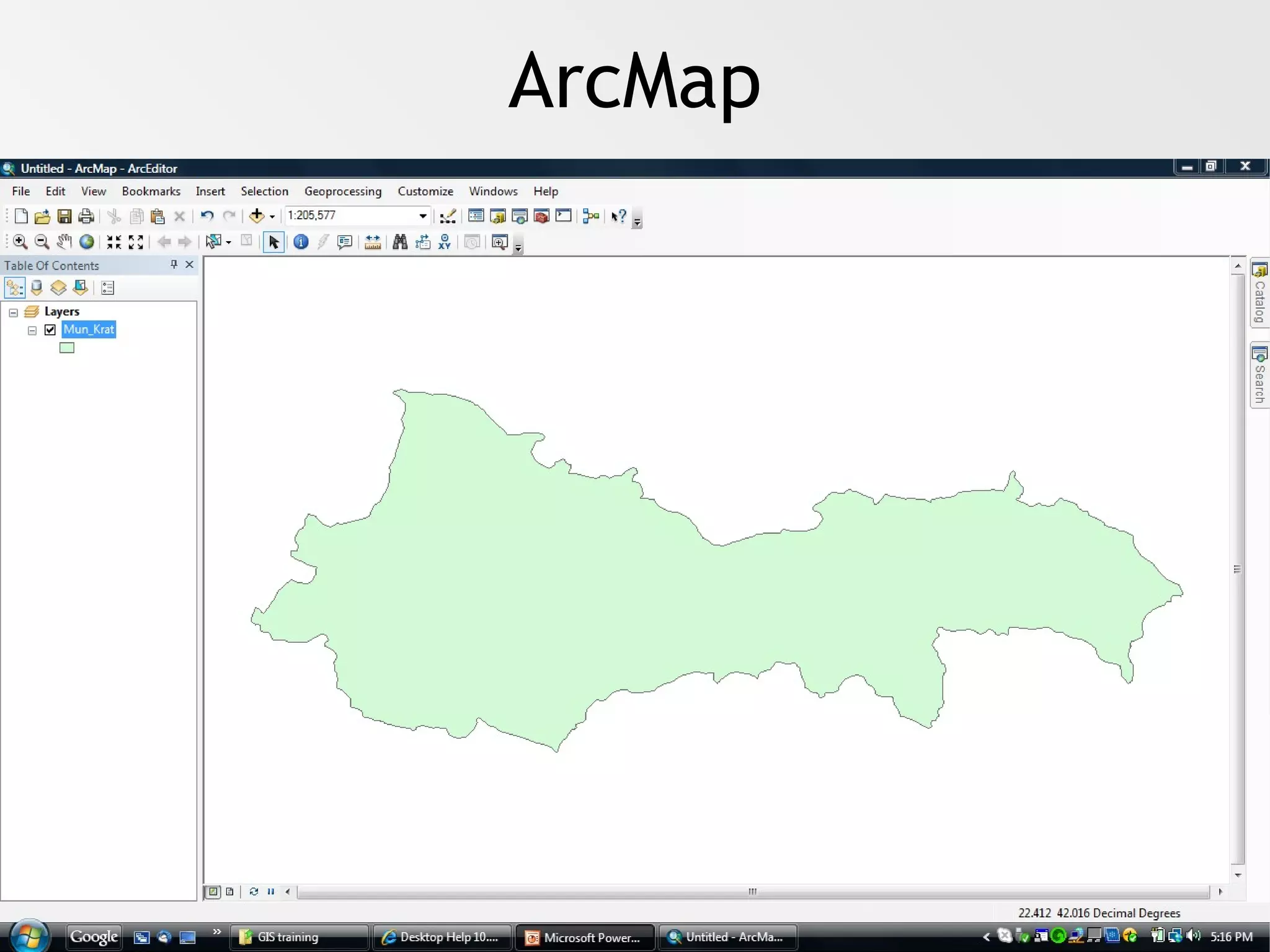 ArcMap