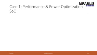 Case 1: Performance & Power Optimization
SoC
10/2/2020 MIRABILIS DESIGN INC. 48
 