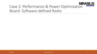 Case 2: Performance & Power Optimization
Board- Software-defined Radio
10/2/2020 MIRABILIS DESIGN INC. 51
 