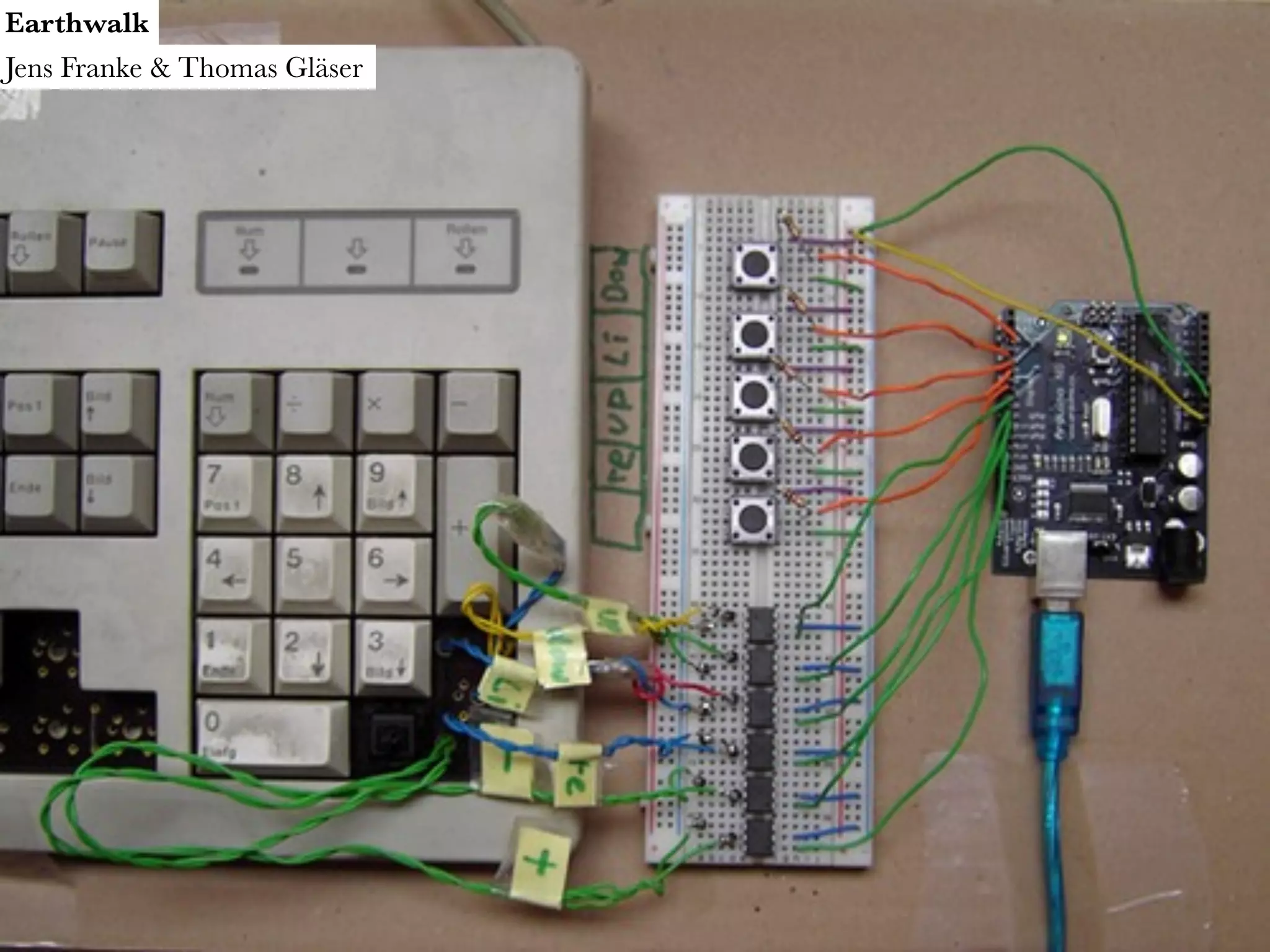 Earthwalk Jens Franke & Thomas Gläser 
