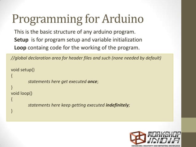 Introduction to the Arduino | PPTX