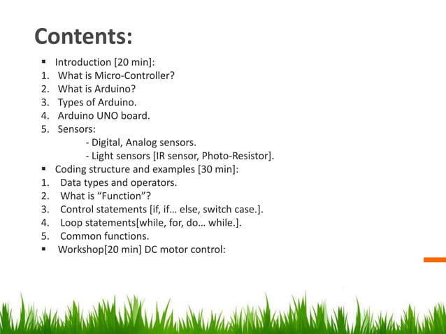 Introduction to arduino | PPTX | Computing | Technology & Computing