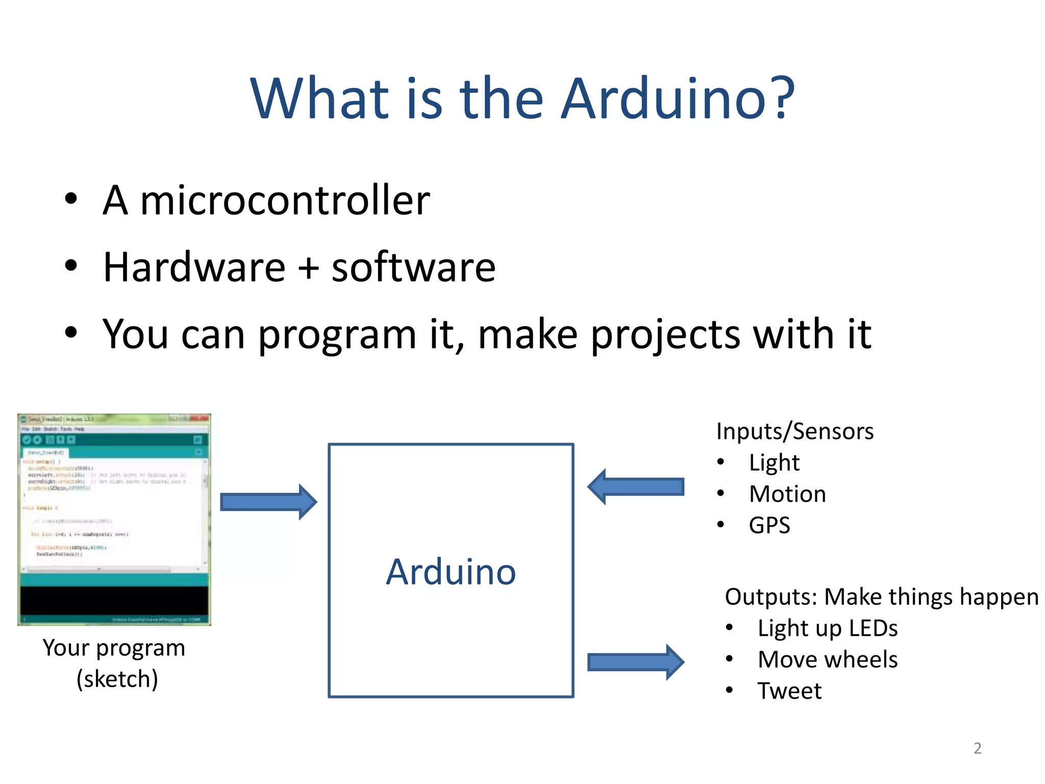 Introduction to Arduino | PPTX