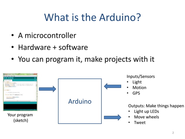 Introduction to Arduino | PPTX
