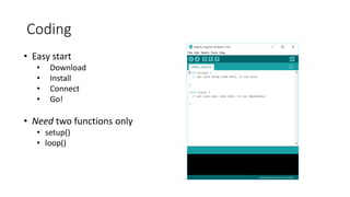 Introduction to arduino | PPTX
