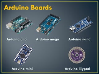 Introduction to arduino | PPT