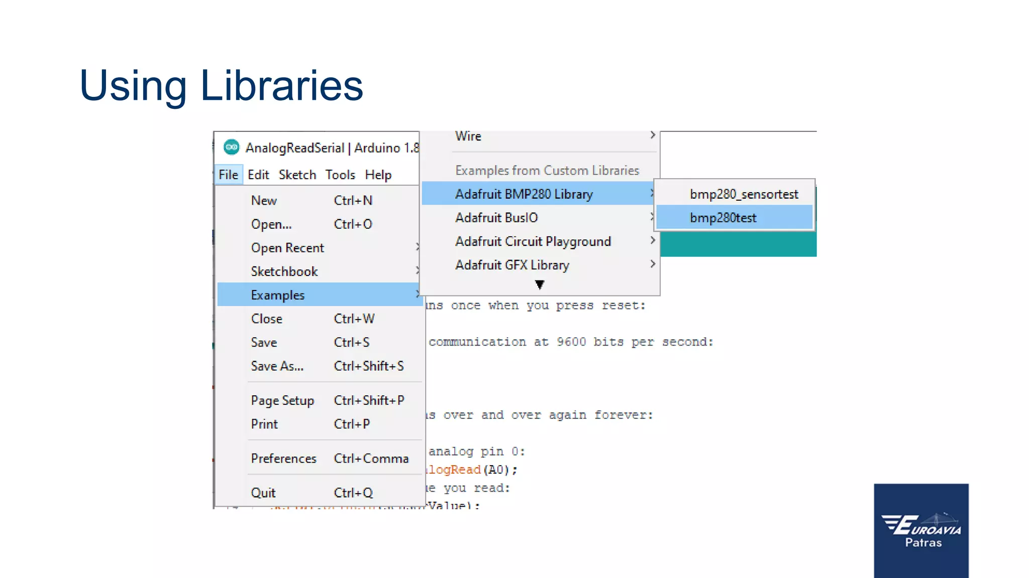 Using Libraries
 