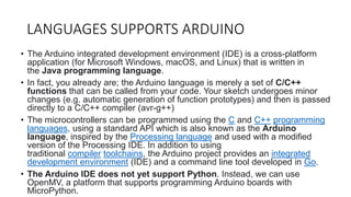 Introduction to Arduino.pptx | Programming Languages | Computing