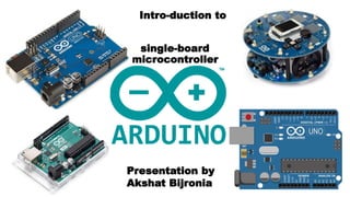 Arduino Intro | PPT
