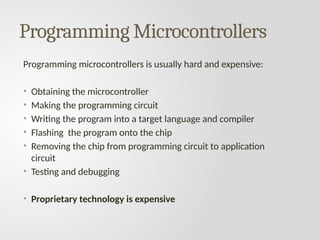 Hands On arduino board tech and programming | PPTX