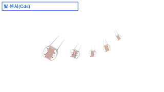 빛 센서(Cds) 
 