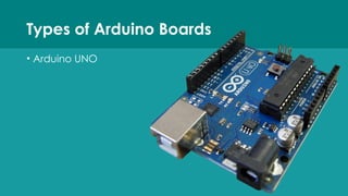 Introduction to Arduino session and basically it depends how you us and ...