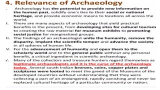 INTRODUCTION TO ARECHEALOGY, DEFENITION, BASIC THEAMES