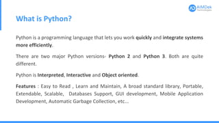 Introduction to Artificial Intelligence and Machine Learning with ...