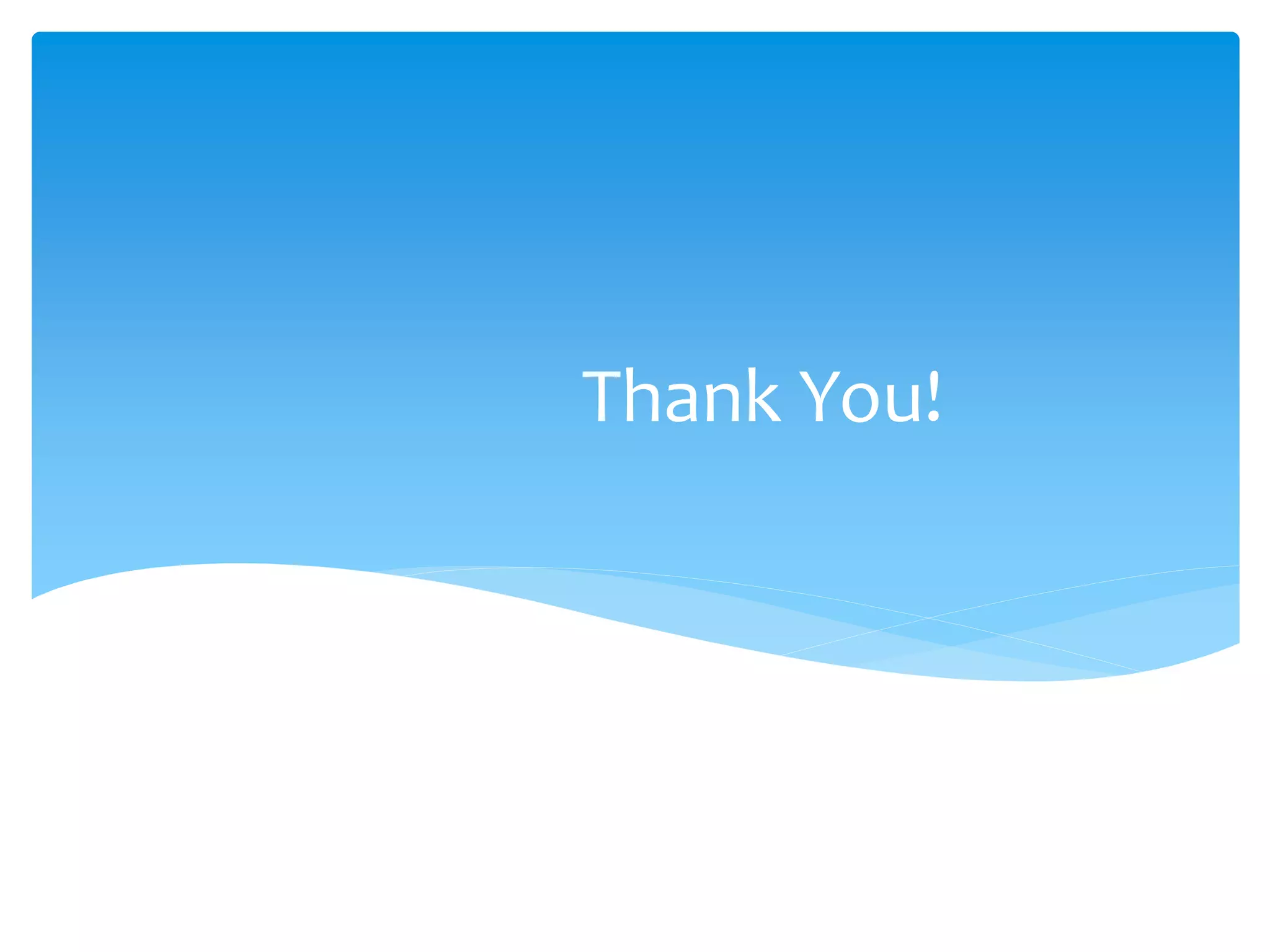 Thank You!