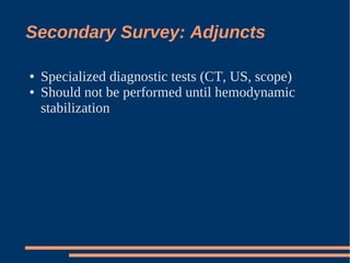 Introduction To ATLS