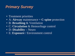 Introduction To ATLS