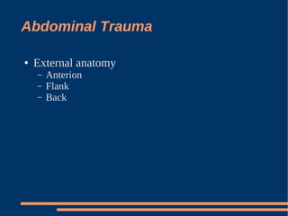 Introduction To ATLS