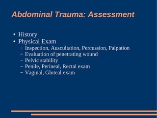 Introduction To ATLS