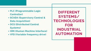 Introduction To Automation / Overview of Industrial Automation | PDF