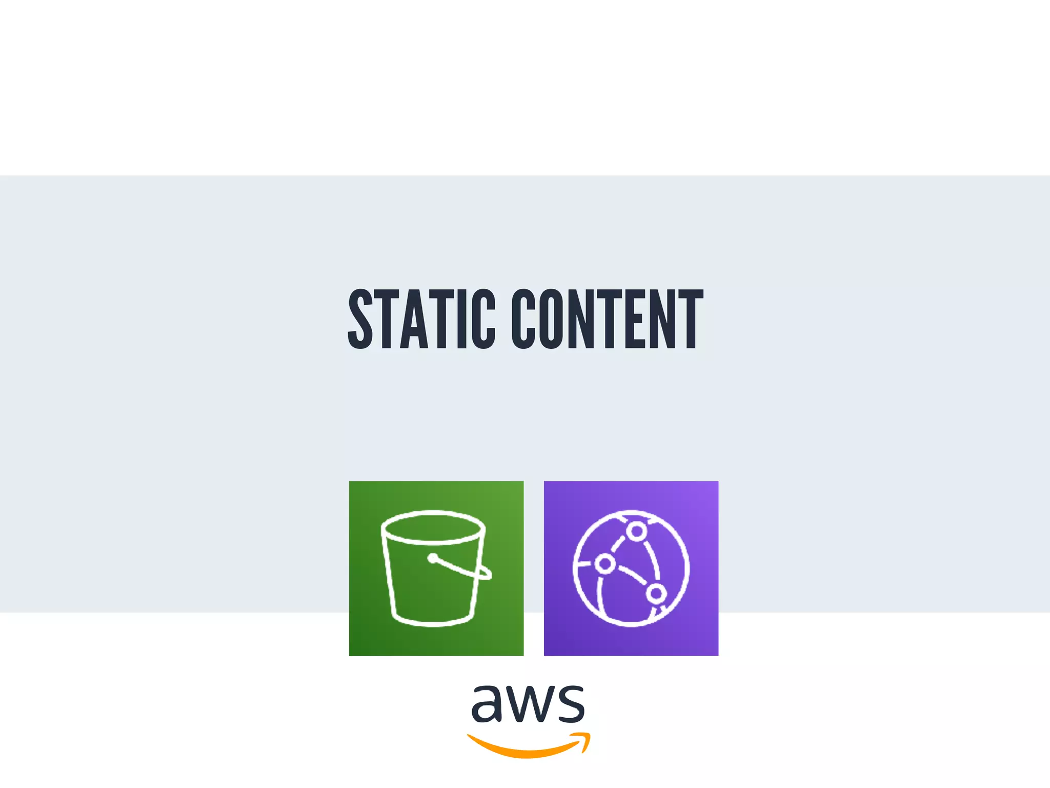 STATIC CONTENT
 