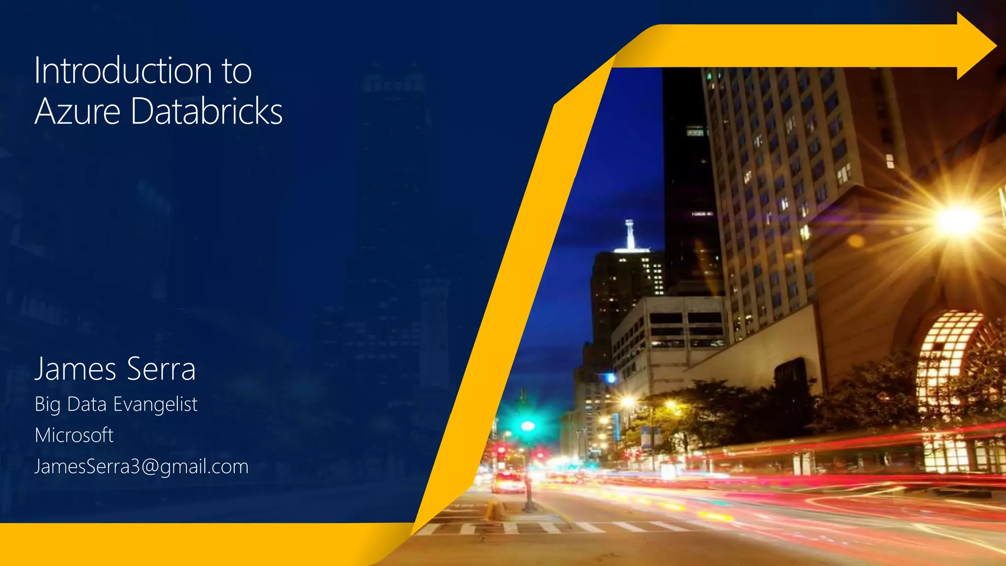 Introduction to Azure Databricks | PPTX | Cloud Computing | Internet