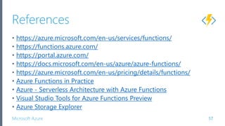 Introduction to Azure Functions | PPTX