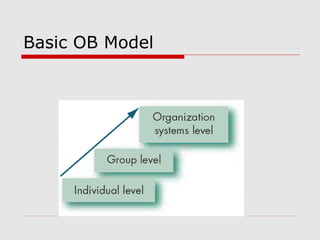 Basic OB Model
 
