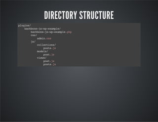 Introduction to backbone presentation | PDF
