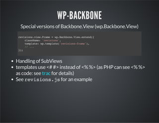 Introduction to backbone presentation | PDF