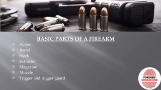 Introduction to ballistics and basic parts of firearm.pptx