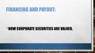 Basic Financing Introduction to Basic Finance | PPTX