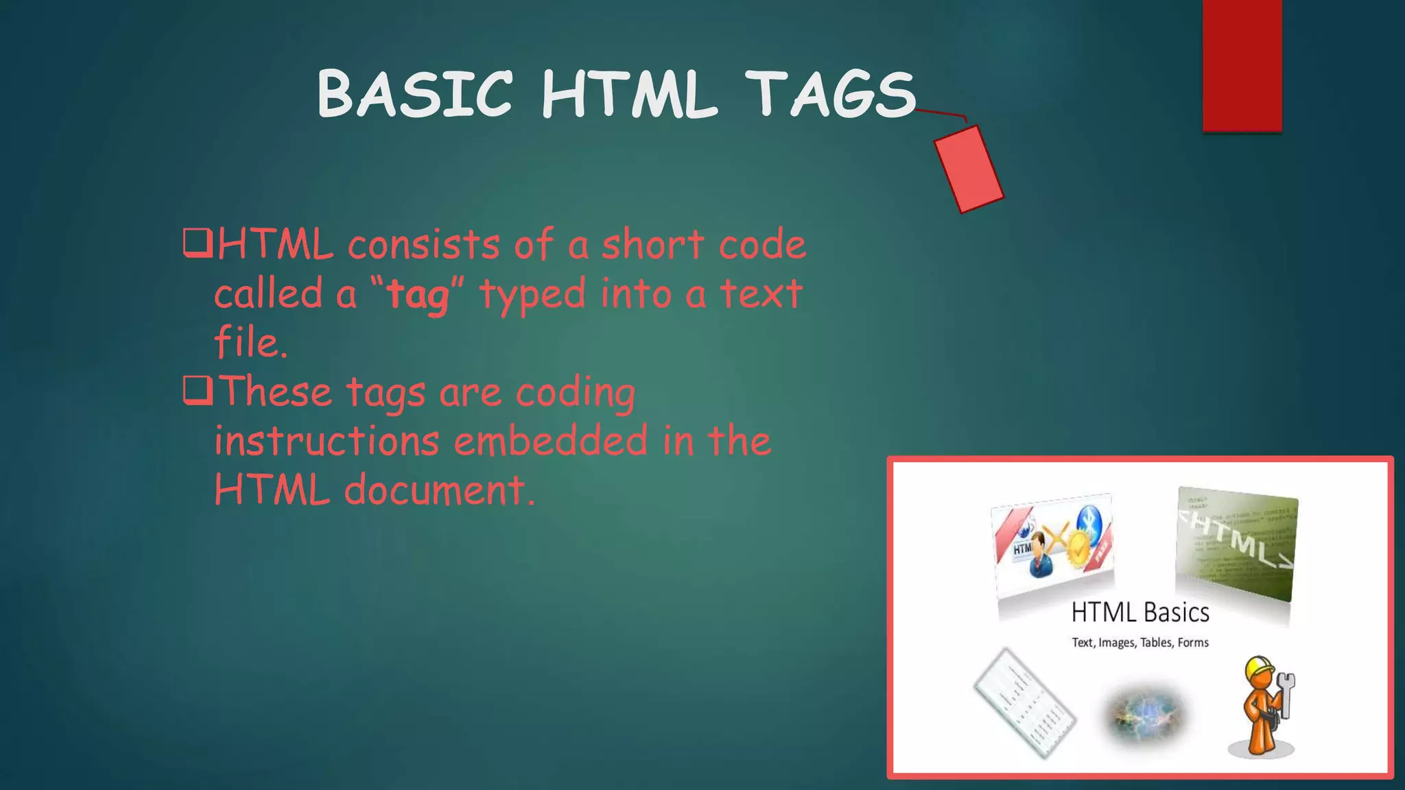 Introduction to basic html by Danielle Douglas | PPT