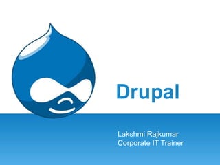 LakshmiRajkumar Corporate IT Trainer 