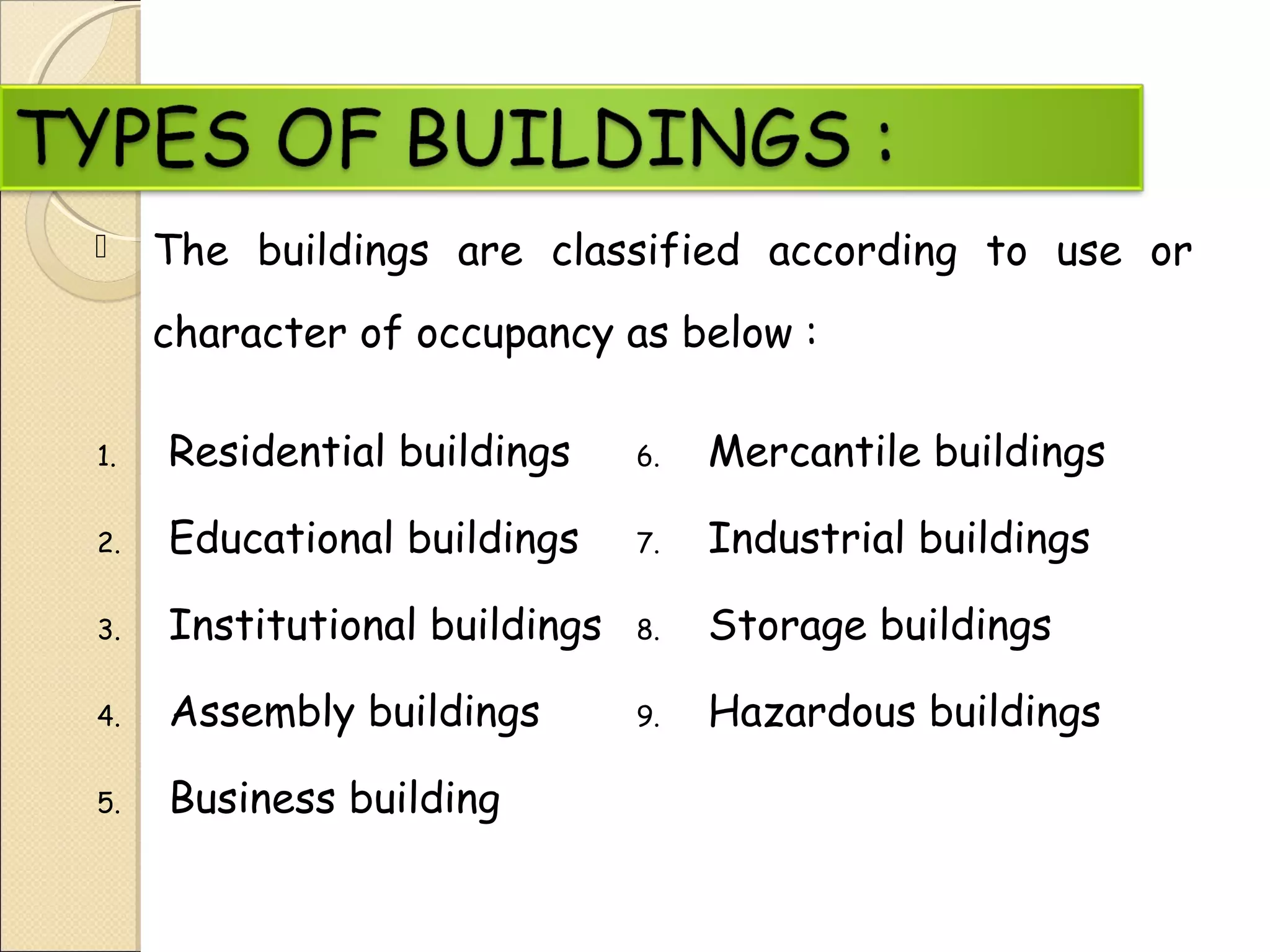 Introduction to Building Construction | PPT