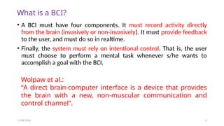 INTRODUCTION TO BCI-Brain Computer and Interface.pptx
